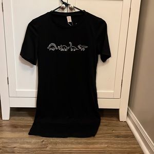 Dinosaur T-shirt Dress